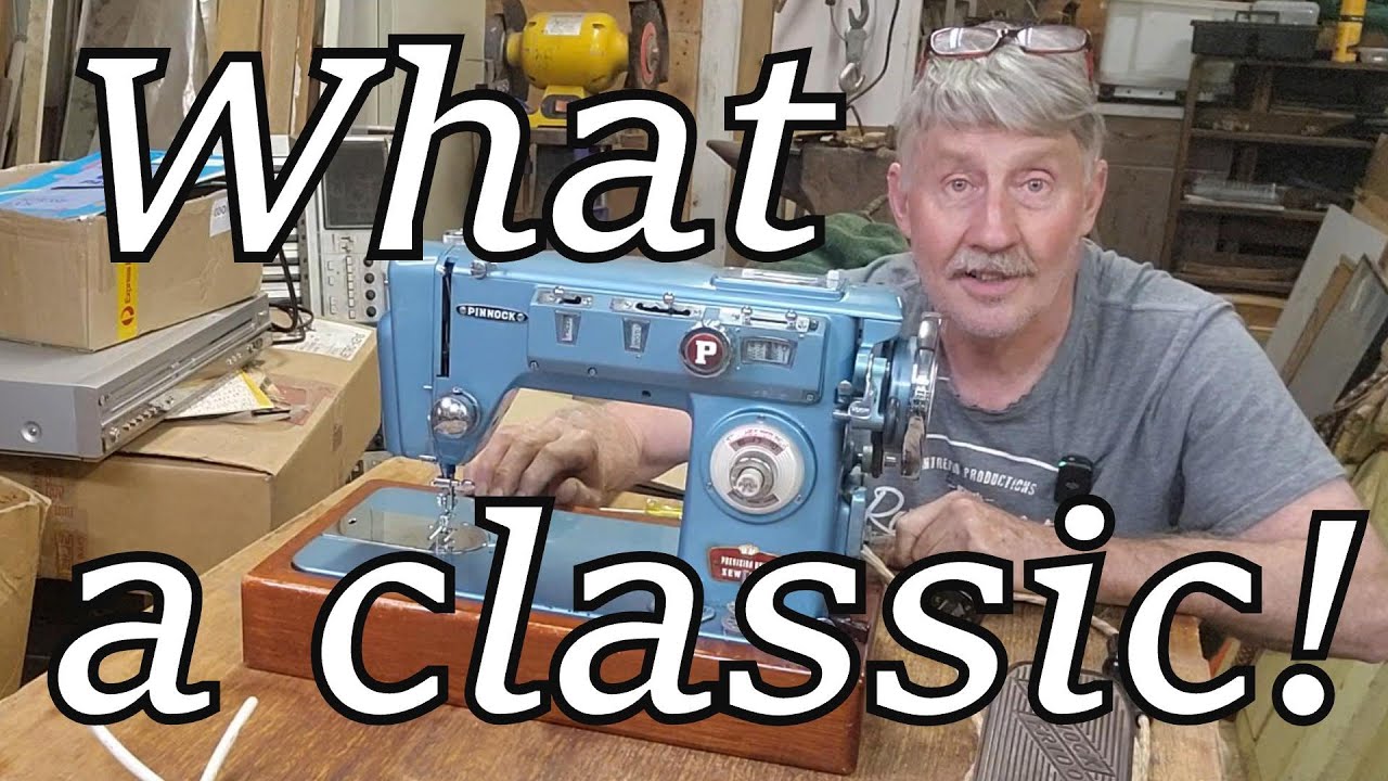 How to Replace a Power Cord on a Vintage 1950s Pinnock Sewing Machine & Repair a Cracked Foot Pedal