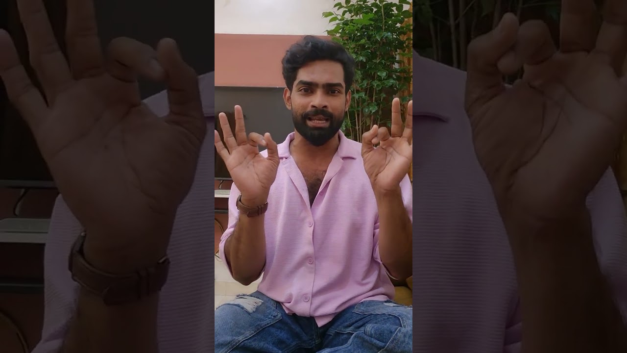 ആ സോറി അങ്ങോട്ട് മടക്കി കയ്യിൽ വെച്ചേക്ക് മോനെ