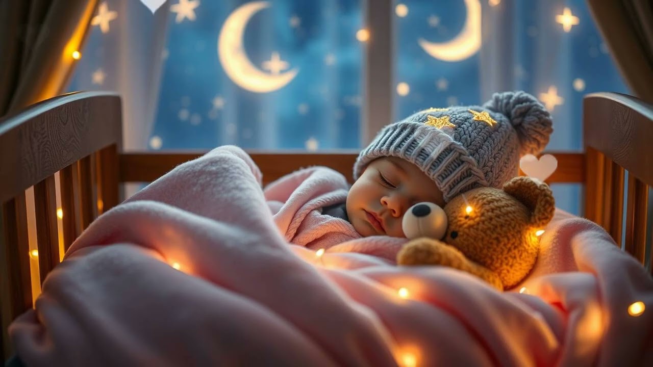 ☔ Calm Rain Cradle Song 🌧️ Deep Sleep for Infants 🌙