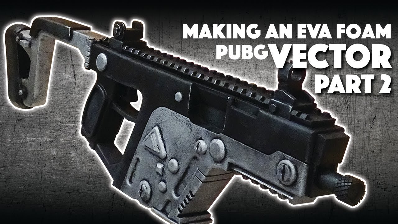 Making An EVA Foam PUBG Vector Part 2