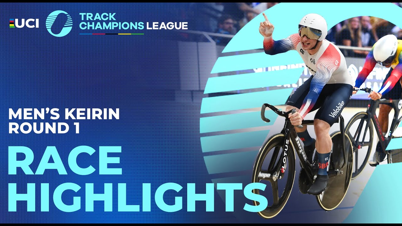 Richardson At The DOUBLE! 👏 | Men's Keirin | Round 1 Saint-Quentin-en-Yvelines 2024