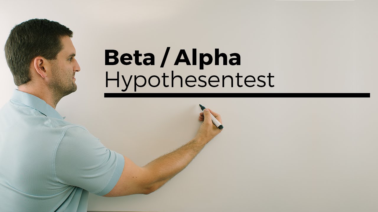 Beta (Fehler 2. Art), Alpha (Fehler 1.Art), Hypothesentest, Stochastik | Mathe by Daniel Jung