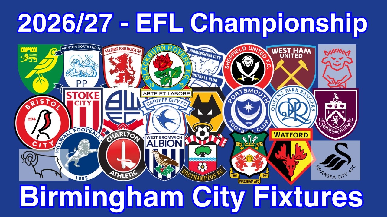 IT&rsquo;S HERE! Unveiling Birmingham City&rsquo;s 2026/27 EFL Championship FIXTURE SCHEDULE! #529