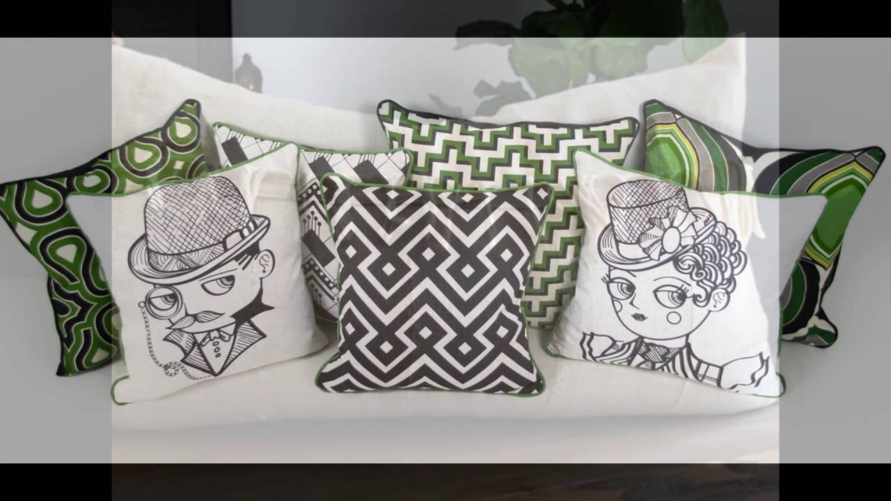 modern bohemian pillows