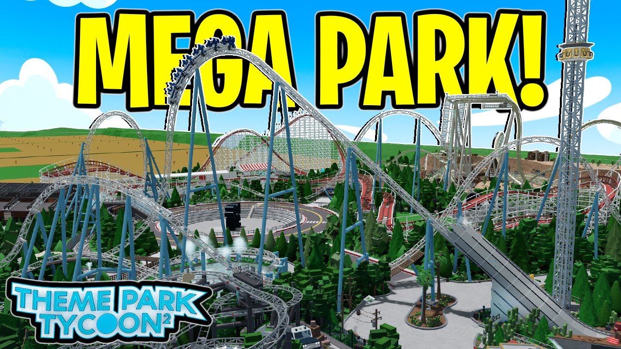 Этот мегапарк в Theme Park Tycoon 2 просто НЕВЕРОЯТЕН...