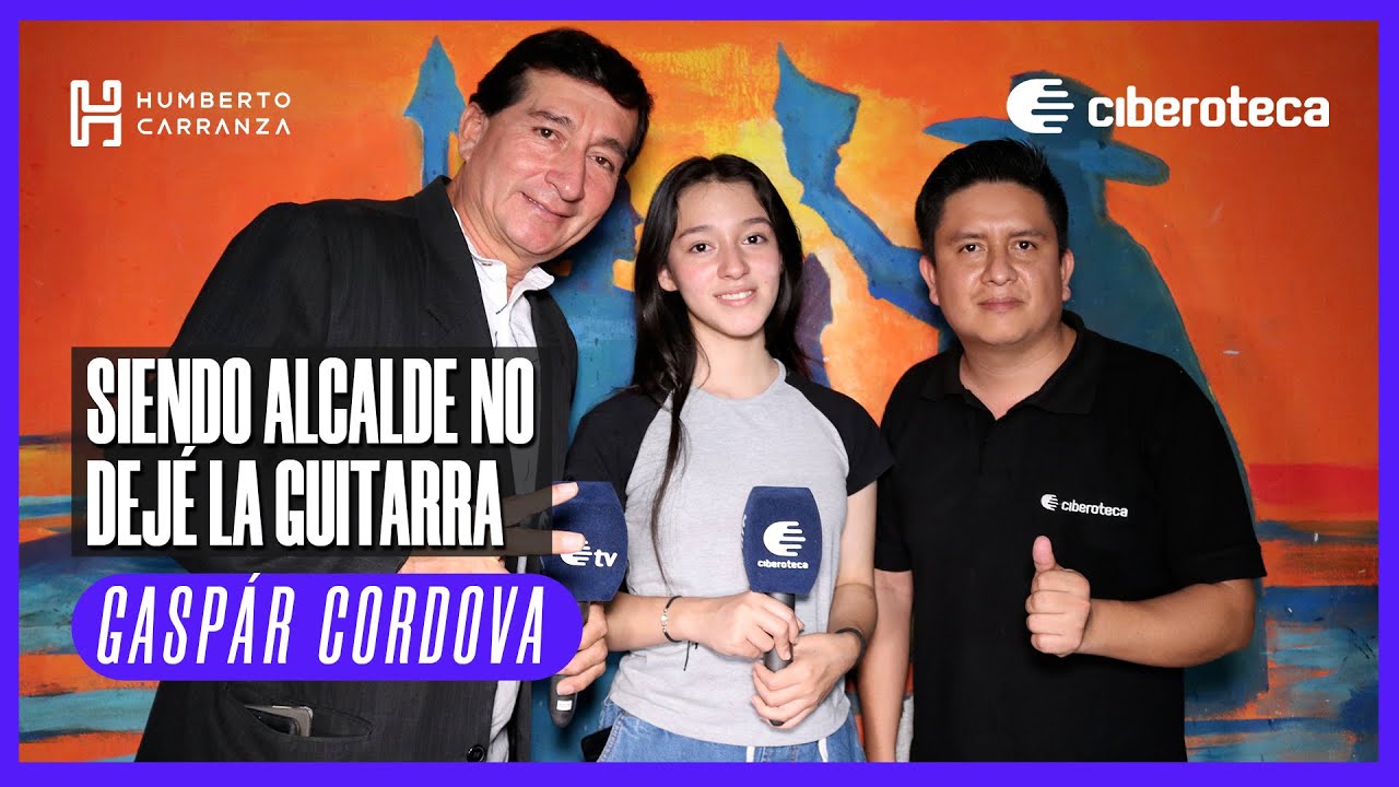 Gaspar Córdova y sus tres Fronteras: Siendo alcalde no dejé la guitarra | Ciberoteca