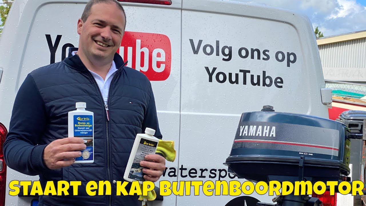 STAARTSTUK BUITENBOORDMOTOR SCHOON MAKEN - TIPS DE BOTENDOKTER