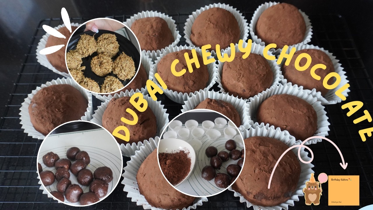 Dubai chewy chocolate: 13th Feb Birthday special
