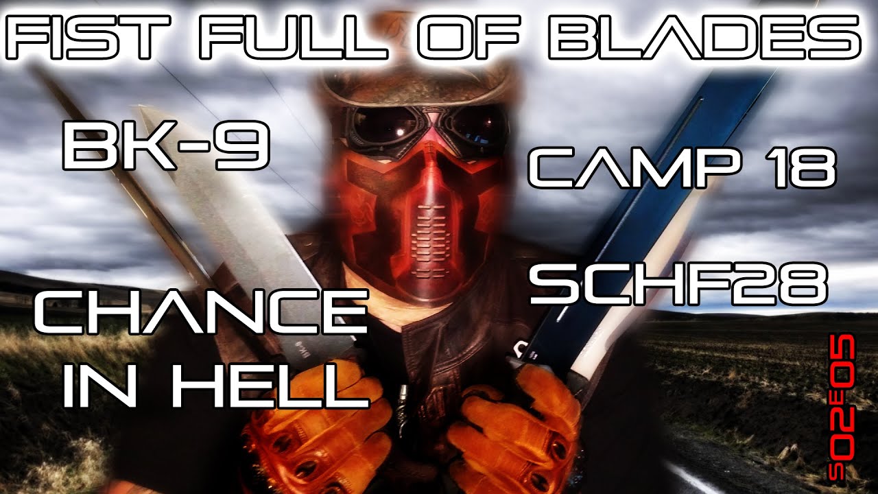 FOUR BLADES - Camp 18, SCHF28, Chance In Hell & BK-9 ~ Review ~ [AJ S01 E04]