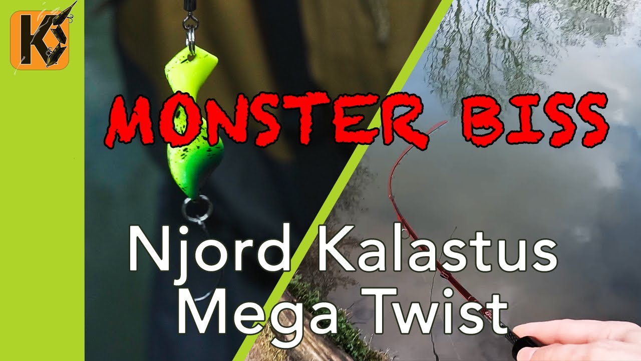 Njord Kalastus Mega Twist - Forellenangeln am Forellensee - K&ouml;dertest