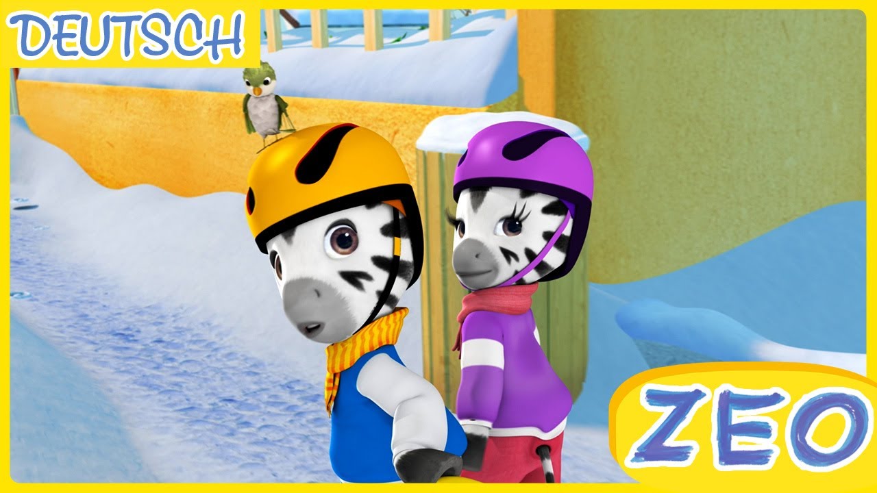 Zou im Schnee! ☃️ Winterspaß, Iglus & eisige Abenteuer| ZEO auf Deutsch 🦓