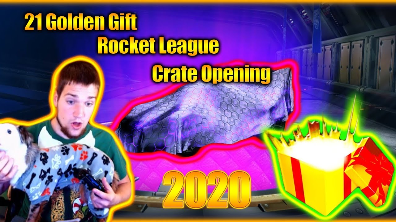 Golden Gift Crate Opening Video!