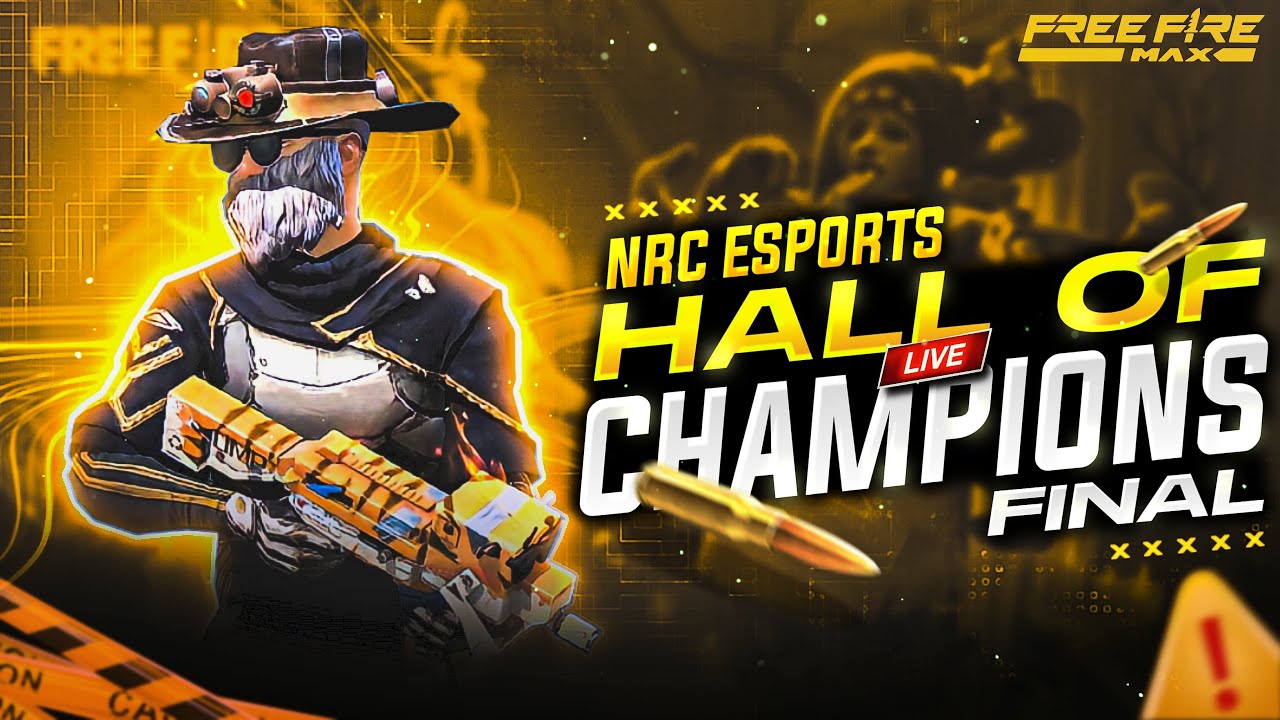 GRAND FINALS || HALL OF CHAMPIONS @nrc_esports_ind #freefiremax #freefiretournamentlive