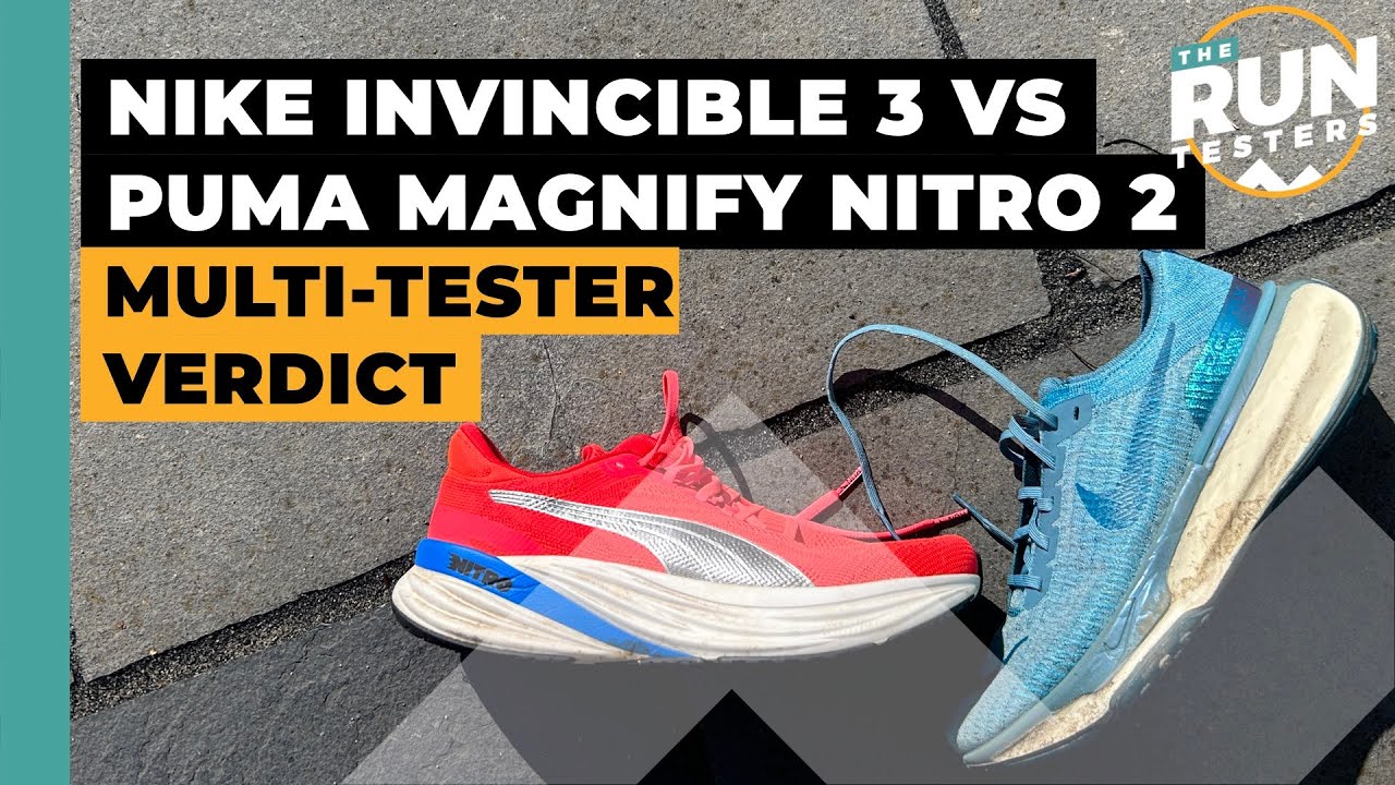 Puma Magnify Nitro 2 vs Nike Invincible 3: Two runners give their verdict on two max-cushioned shoes