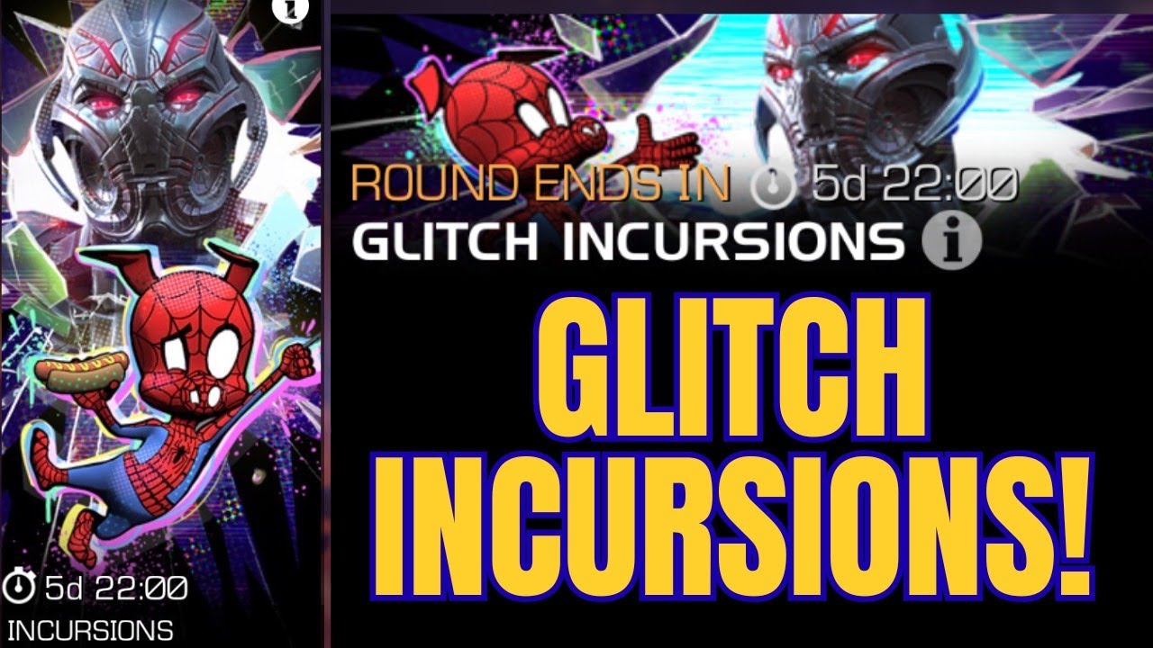 Glitch Incursions! Let's Nuke! Marvel Contest Of Champions!