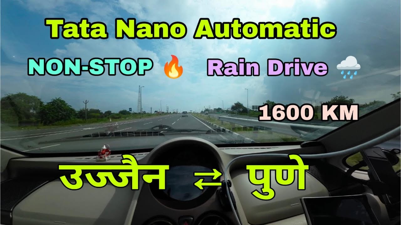 ❤️ छोटी कार… मोठा परतीचा प्रवास! | Tata Nano Automatic | उज्जैन ➝ पुणे | Part 1