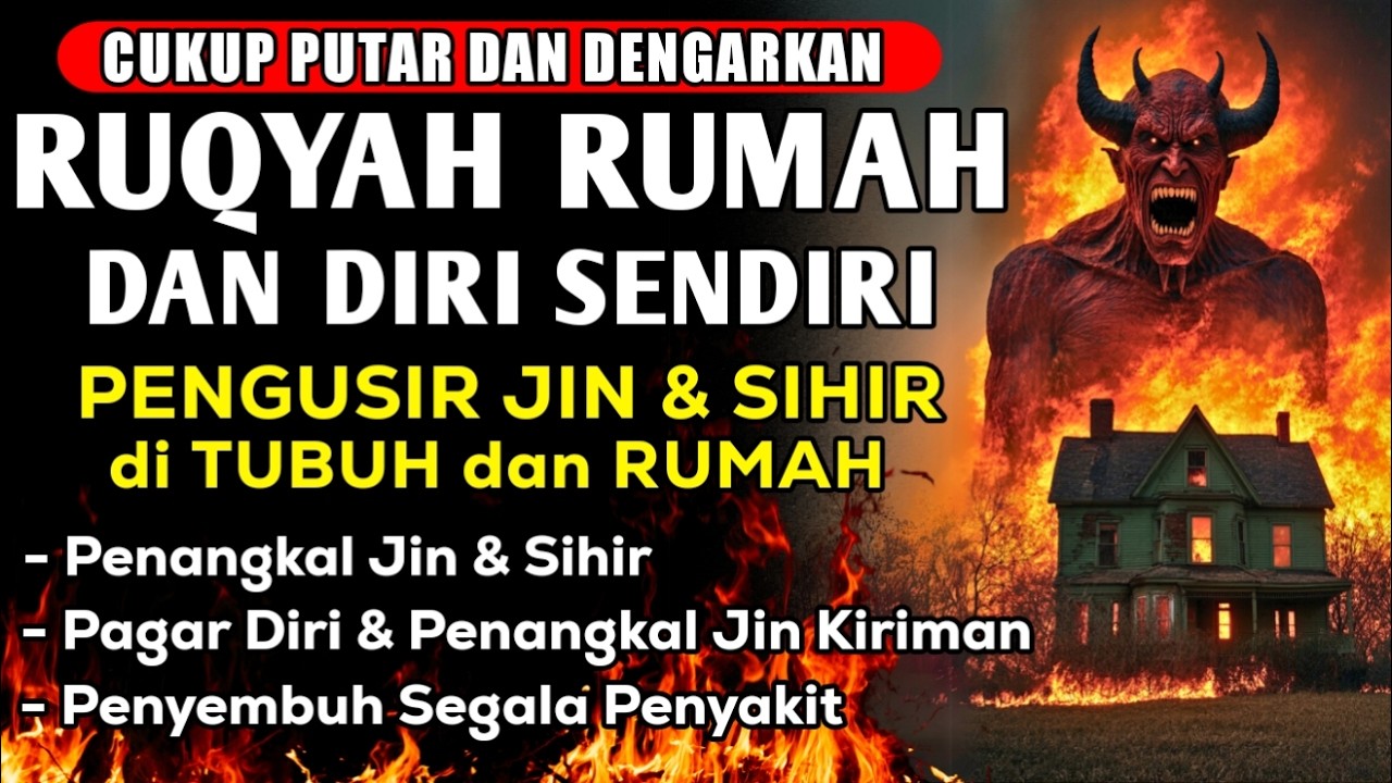 SEGERA PUTAR! RUQYAH DIRI SENDIRI UNTUK PENANGKAL JIN DAN PENYEMBUH SAKIT