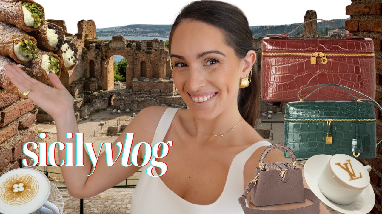 LUXURY SHOPPING IN ITALY | Loro Piana, Louis Vuitton, Outfits & Food, White Lotus Hotel | Pia #luxe