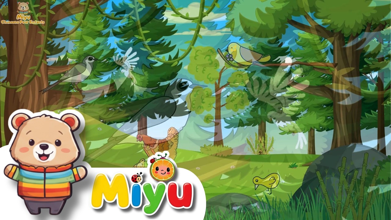 🚒🐸🎨 Tiens Ma Main, La Grenouille Rigolote & La Couleur Verte ! Éducatif & Amusant avec Miyu
