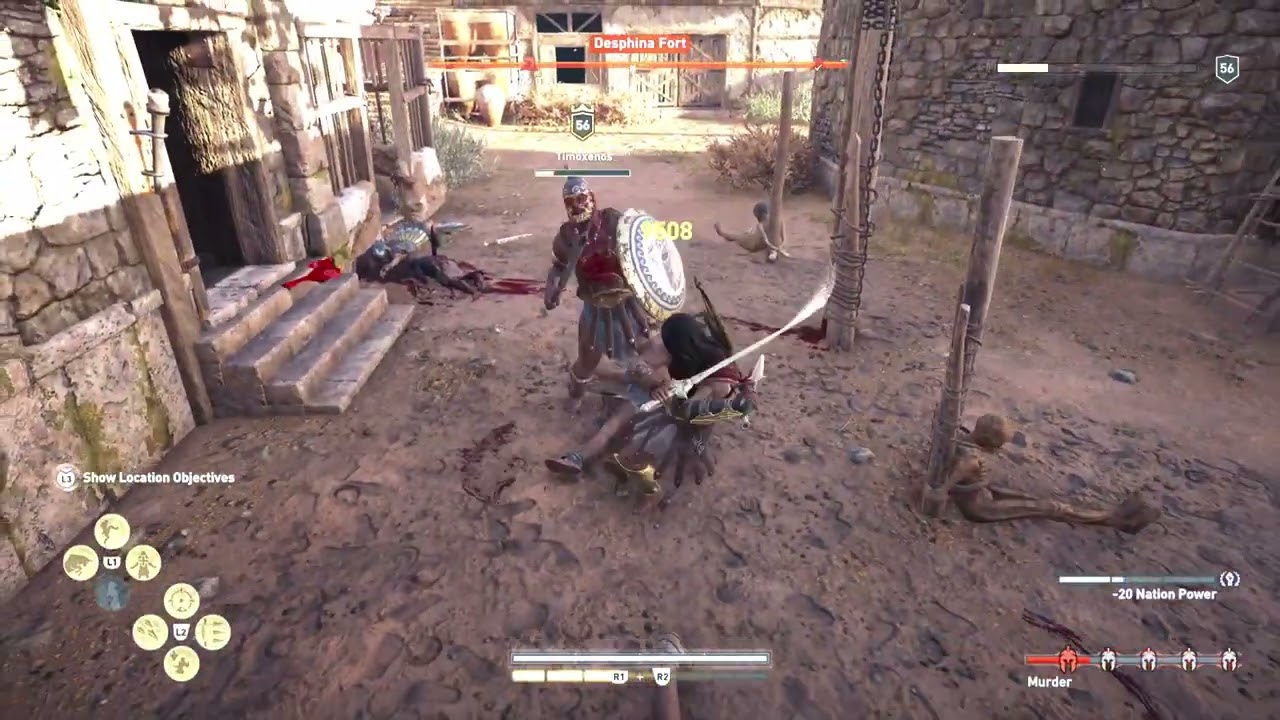Alexios wit da Hoodie vs. Athenian fort - Assassin's Creed Odyssey