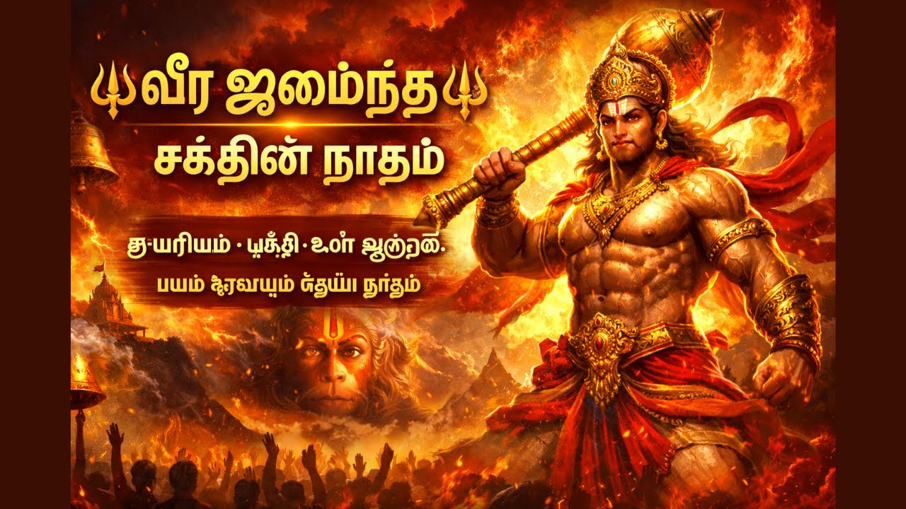 Veera Hanumantha – Sakthiyin Naadam - Tamil  | A Divine Song of Courage, Devotion & Inner Strength