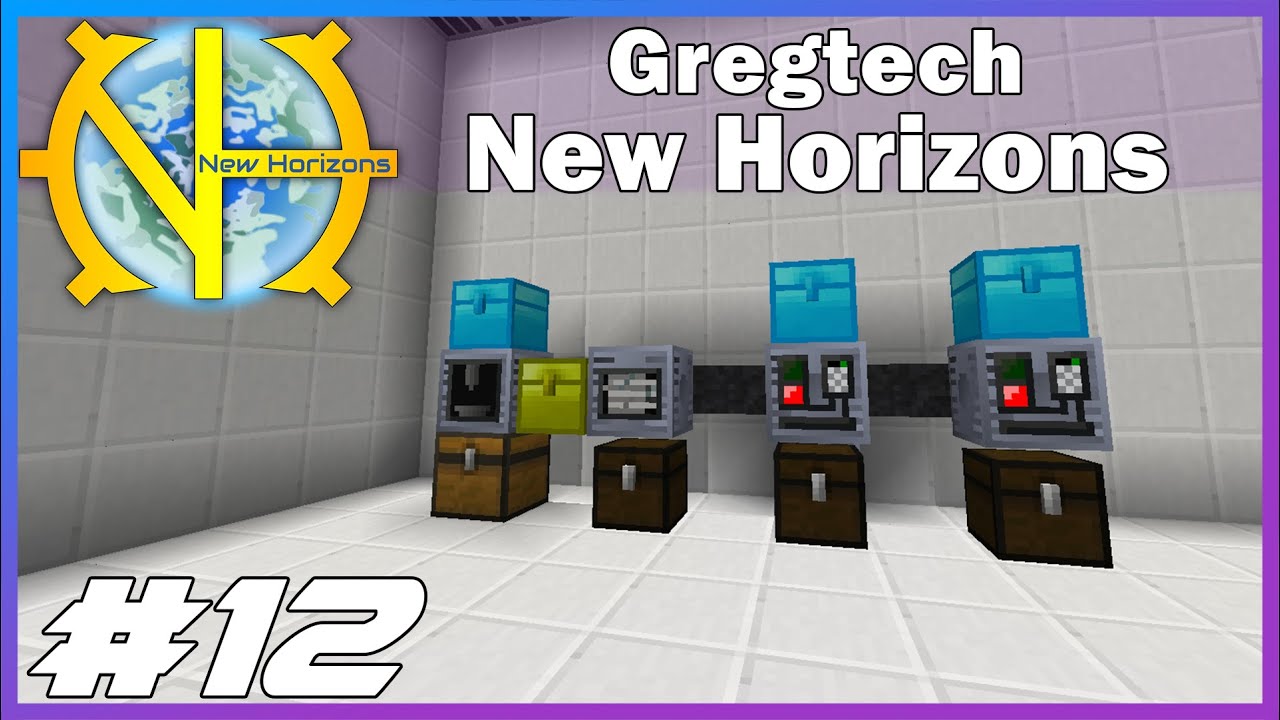 Gregtech New Horizons Ep.12 A Very Clean Room