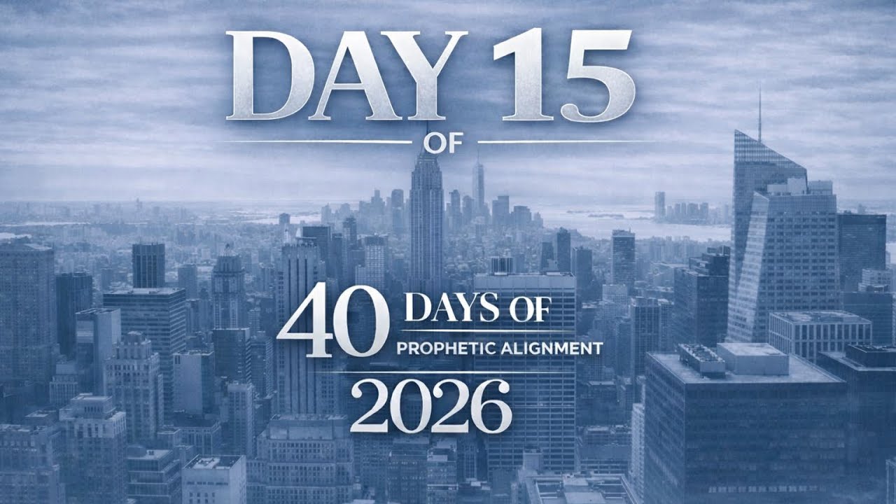 Day 15 of 40 days of prophetic alignment