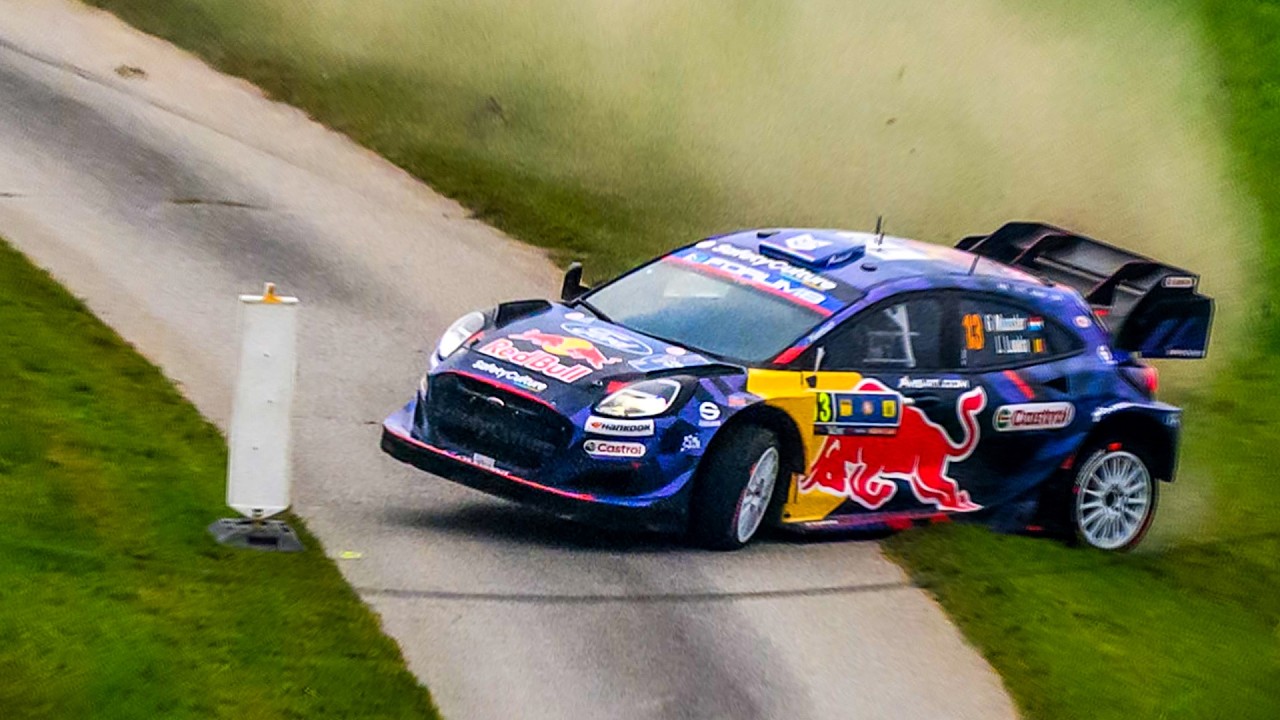 The BEST of WRC Central European Rally 2025 💥 Crashes, Action and Raw Sounds