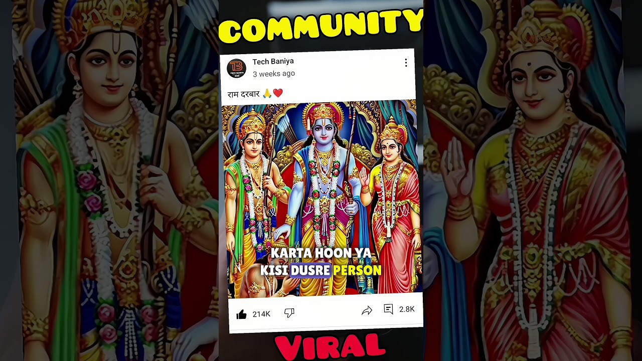 🔥2 मिनट में Community Viral | Community viral kaise kare | youtube tips | #viral #shorts #techbaniya