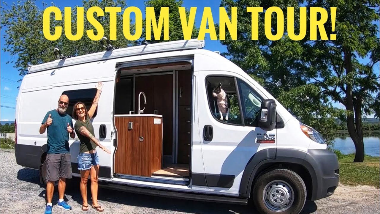Full Timers New Custom Van Build. Look Inside!