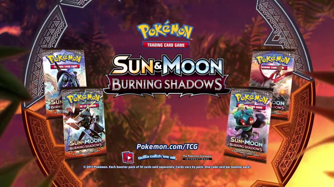 Pok&eacute;mon TCG - Sun & Moon Burning Shadows Expansion [Commercial]