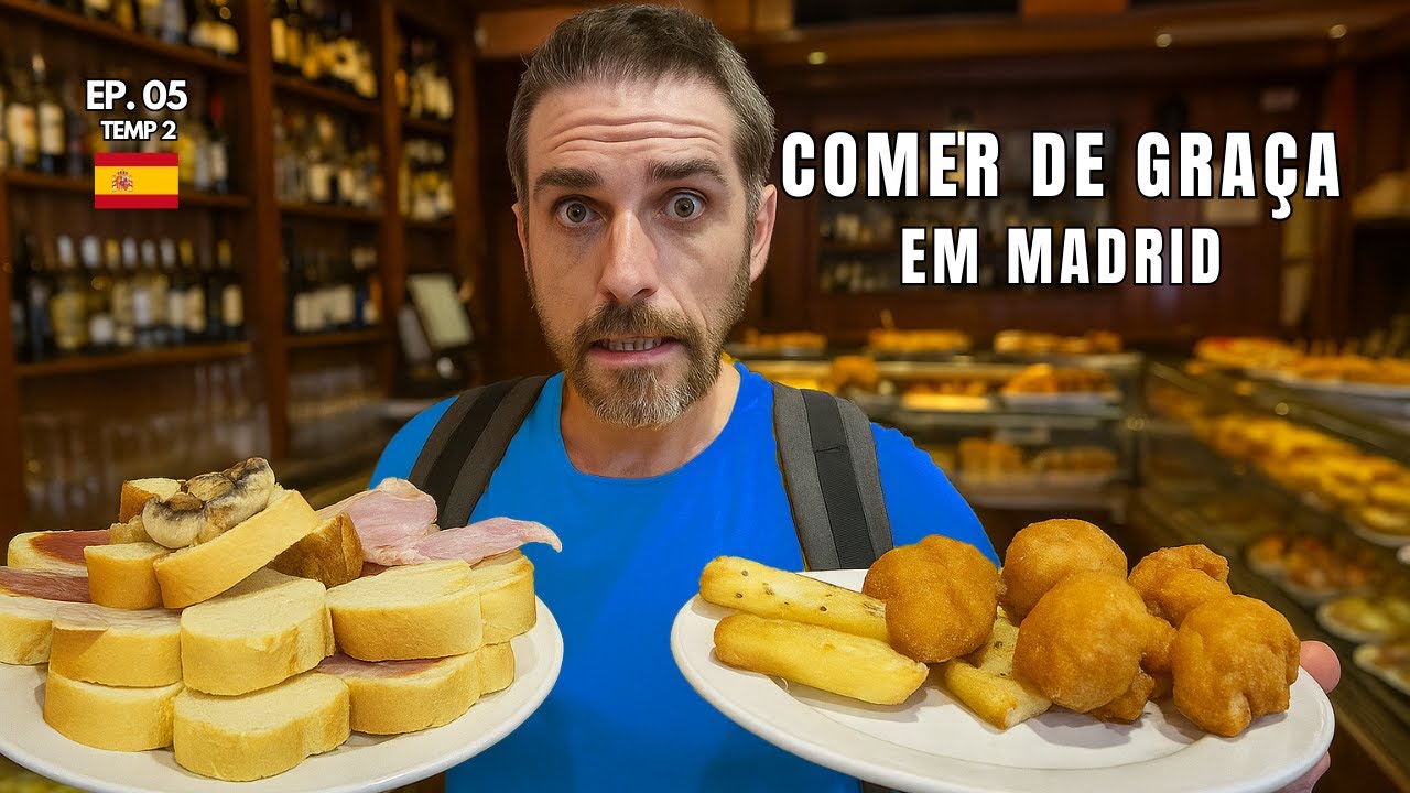 Tour de TAPAS em Madrid: será que vale a fama? Provamos TUDO!