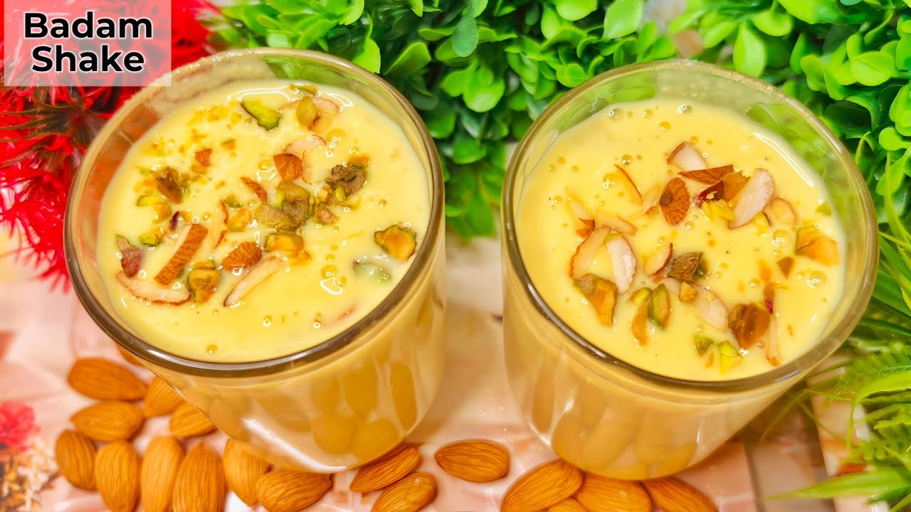 गर्मियों के लिए स्पेशल बादाम शेक | Summer Special Drink | Badam Shake | Almond Shake