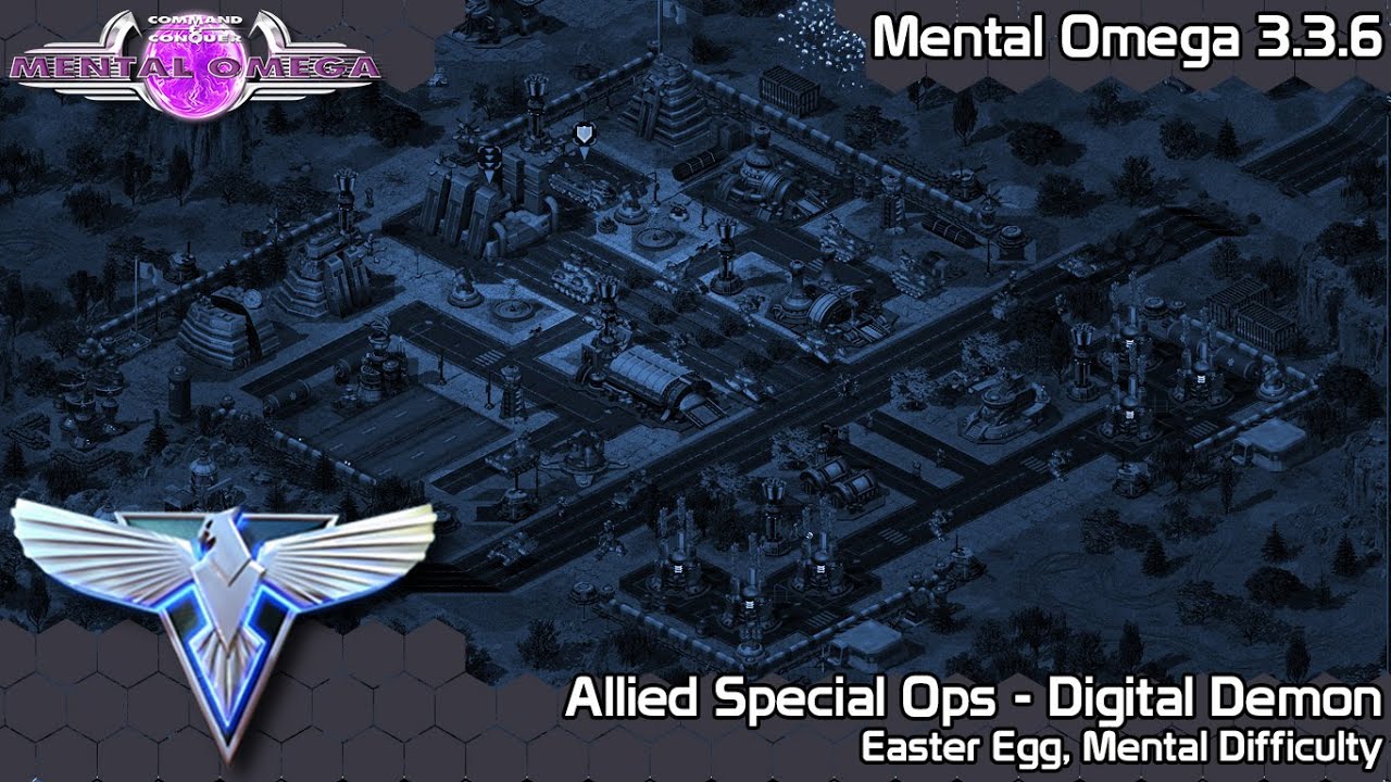 C&C Mental Omega 3.3.6 - Allied Special Ops - Digital Demon on Mental Difficulty