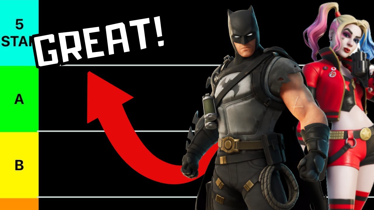 RANKING All Of The DC COMICS Fortnite Skins!
