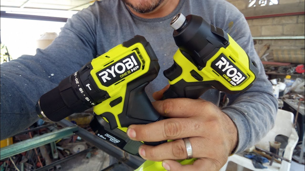 😎TALADROS INAL&Aacute;MBRICOS RYOBI BRUSHLESS regalo d&iacute;a del padre