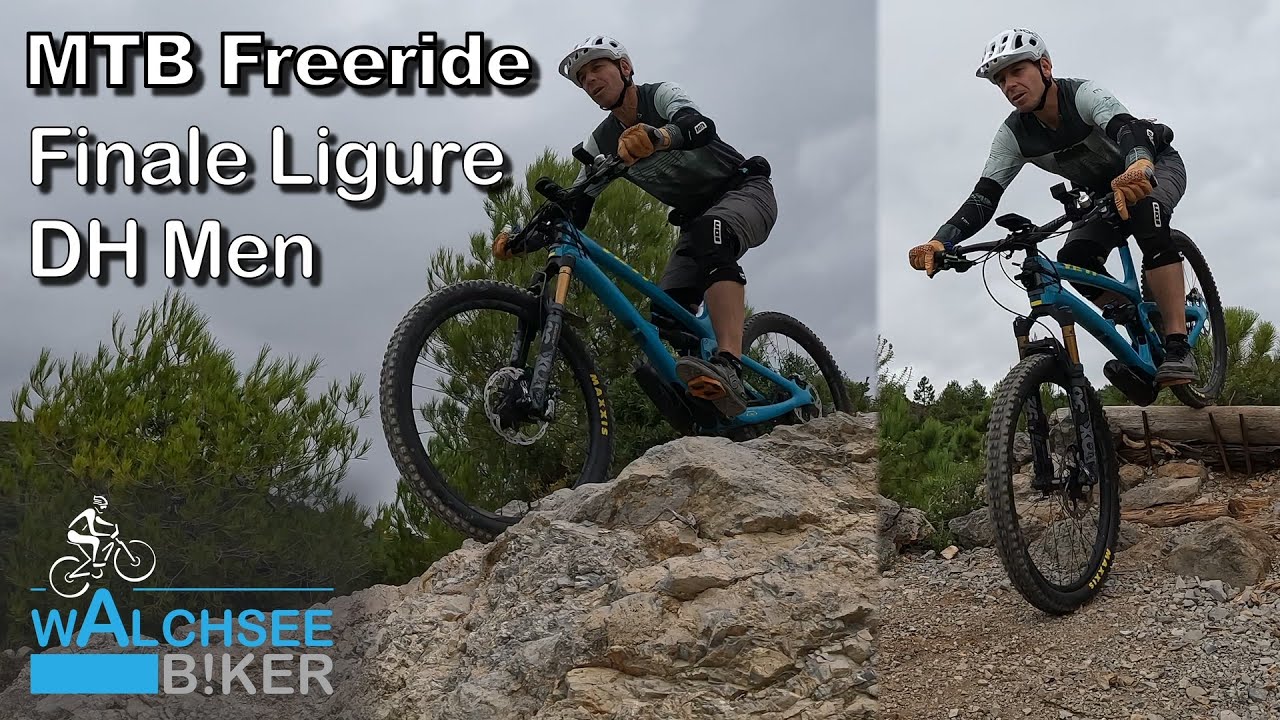 Unser erster S4-Trail // MTB Italien // Ligurien // Finale Ligure // DH Men // WALCHSEE B!KER