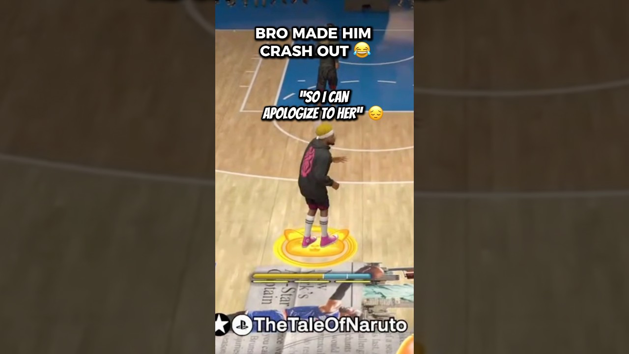 Bro Made Him Crash Out 😂 #nba2k25 #2kcommunity #2k25 #nba2k #2kmemes #2kcontent #gaming #2k #shorts