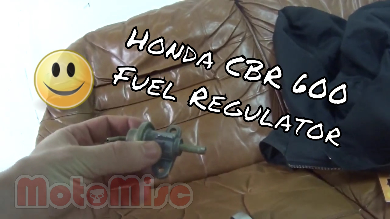 How to change fuel regulator cbr 954 / F4i