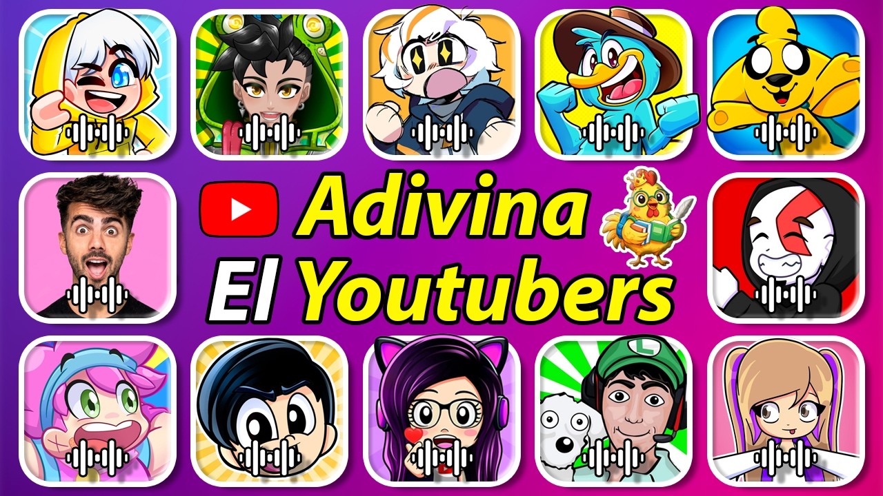 ¡Adivina El YOUTUBER Por La CANCIÓN!😍Nuevas CANCIONES😀🎶Simba💚Chuymine😍Fede❤️Adivina Quién