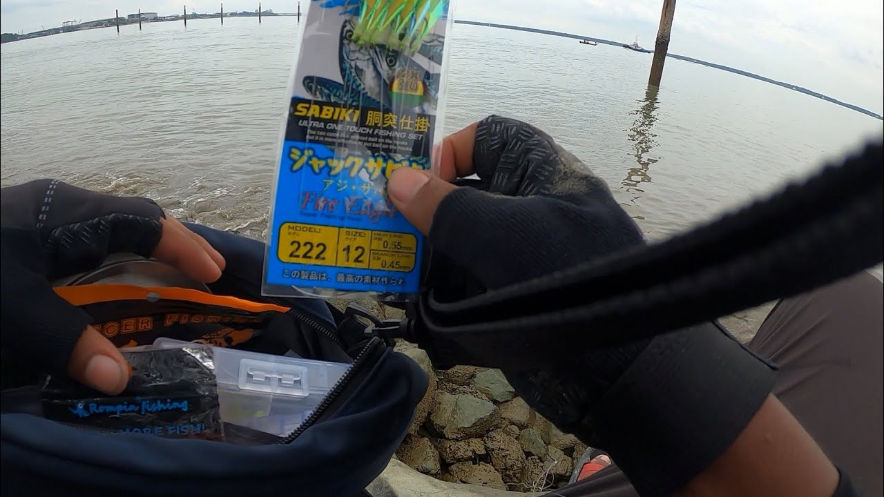 TANJUNG HARAPAN Teknik Apollo + sabiki rig pemikat ikan talang