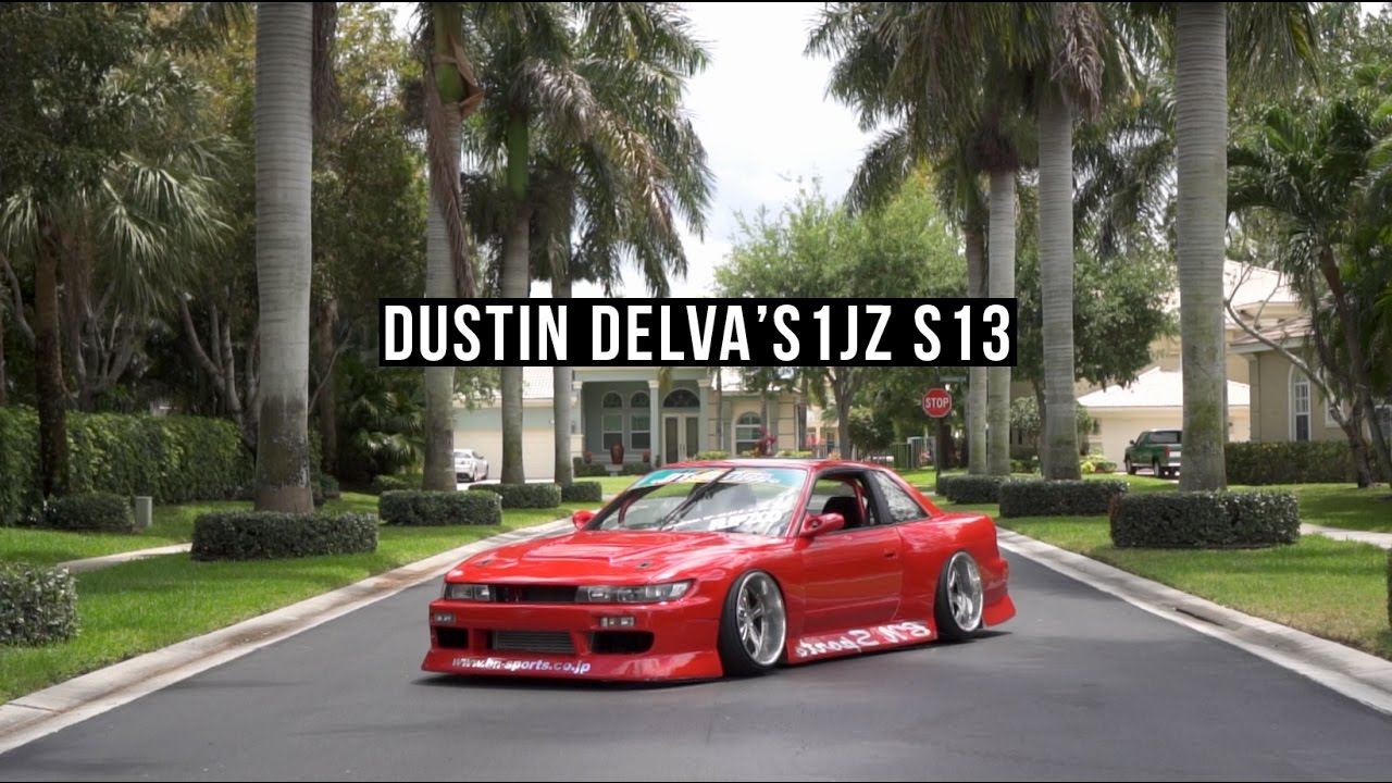 DUSTY'S 1JZ POWERED NISSAN 240SX S13 WIDEBODY - DAILY DRIFT CAR !!!