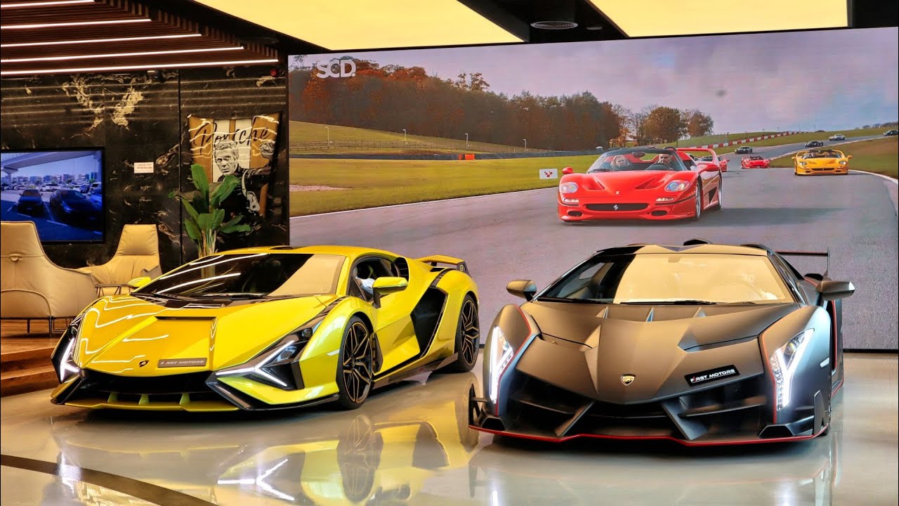 LAMBORGHINI VENENO, SIAN, AMG ONE - F1RST MOTORS DUBAI IN ACTION Supercars Hypercars Drive By