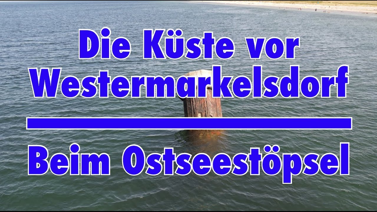 Die Küste vor Westermarkelsdorf von Oben