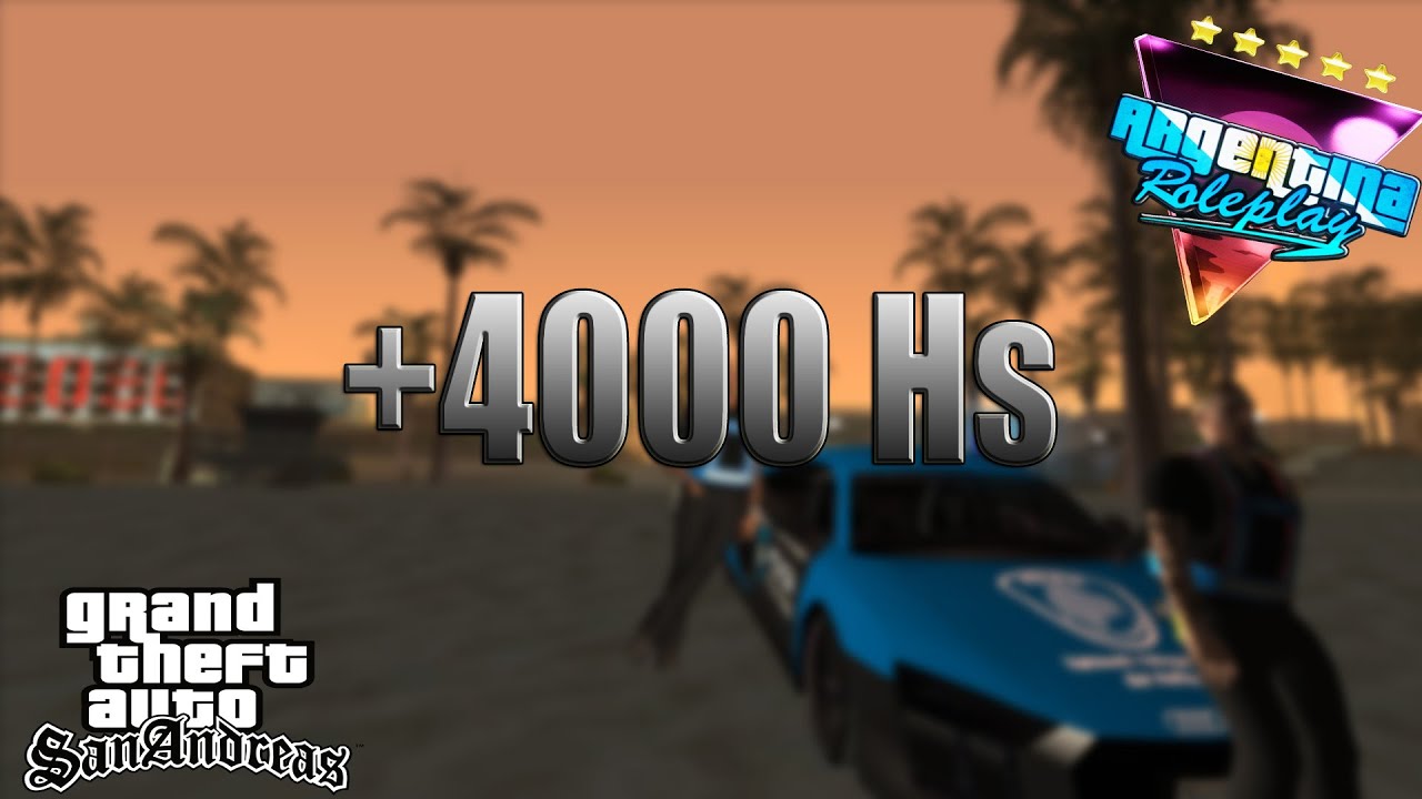Así se ven +4000hs ROLEANDO de POLICIA | Argentina Roleplay | GTA San Andreas MTA