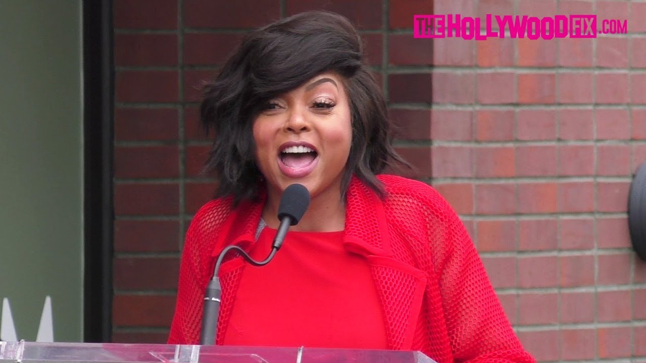 Taraji P. Henson Gives An Acceptance Speech At Her Hollywood Walk Of Fame Ceremony 1.28.19