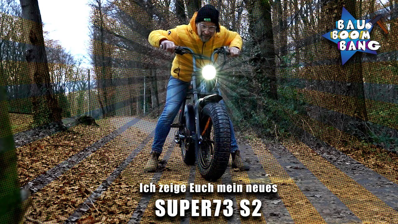 Mein Super73 s2 im Detail und erster Umbau - EBike - Pedelec - Coffeebike
