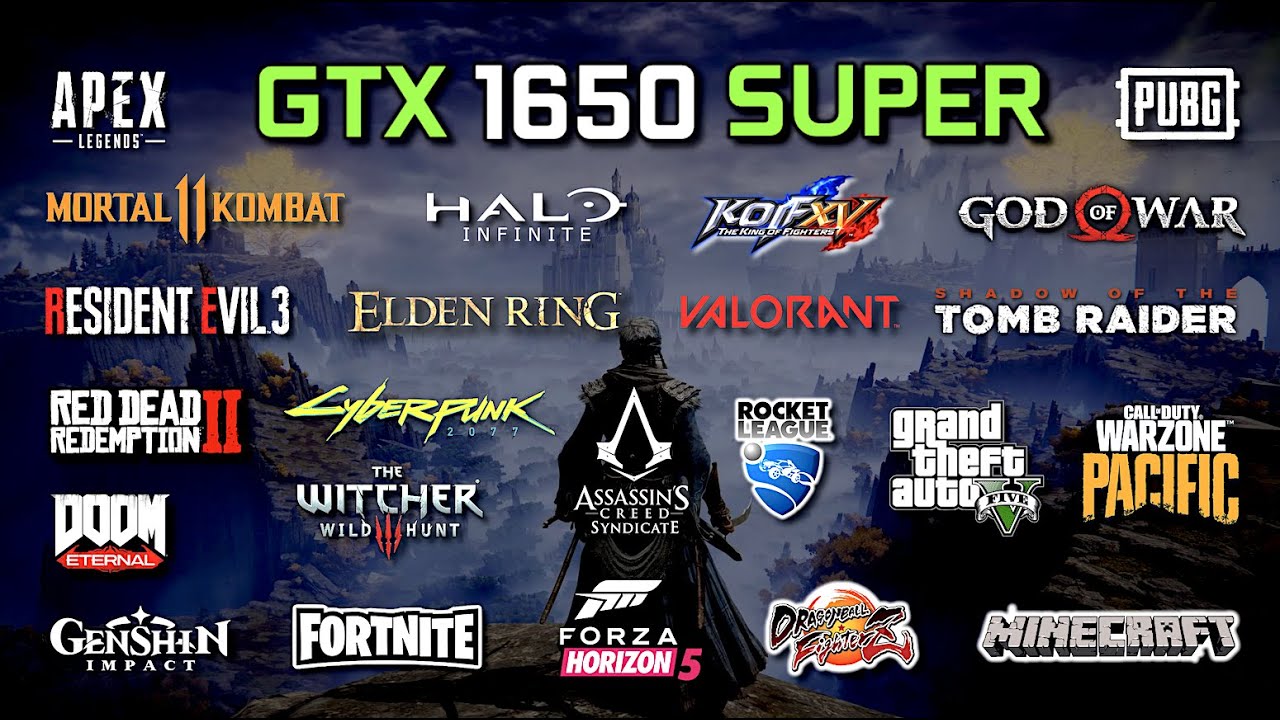 ✅ GTX 1650 SUPER ✅ TEST in 25 GAMES ✅ Ryzen 5 5600G ✅ 2022