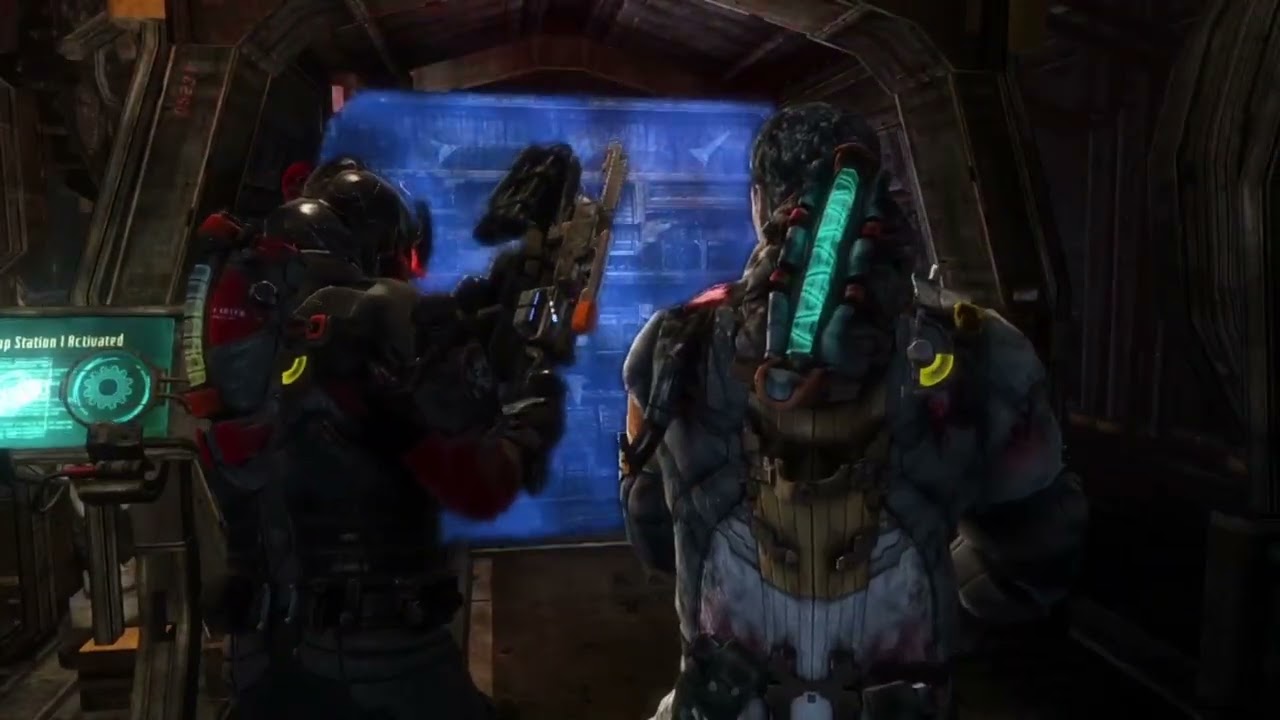 Dead space 3 | 2 brothers facing necromorphs