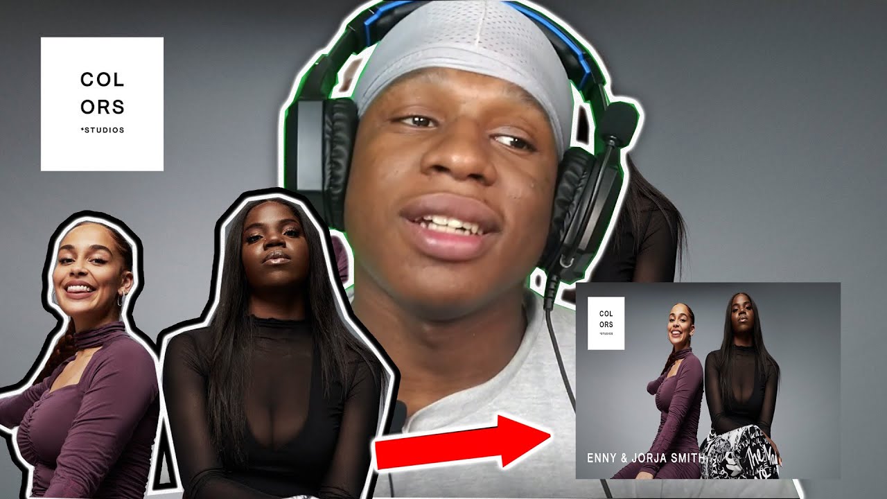 ENNY & JORJA  SMOOTH FLOW!!ENNY FT. JORJA SMITH - PENG BLACK GIRLS REMIX - A COLORS SHOW - REACTION